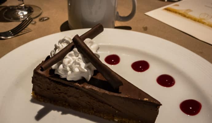 Chocolate Cheesecake Braddock's Pittsburgh Brasserie