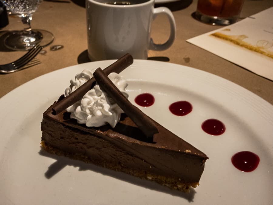 Chocolate Cheesecake Braddock's Pittsburgh Brasserie