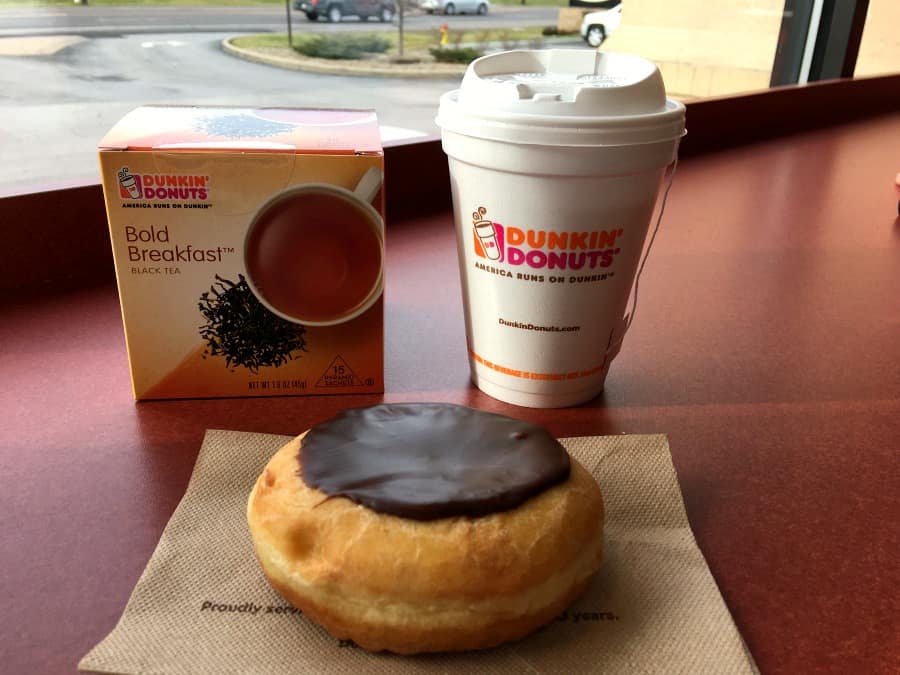 Dunkin' Donuts Premium Hot Tea A Salute to My Heritage at Home or On