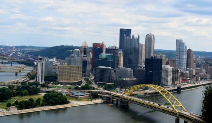 Pittsburgh bucket list - Downtown Pittsburgh Mount Washington