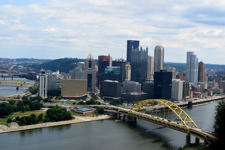 Downtown Pittsburgh Mount Washington