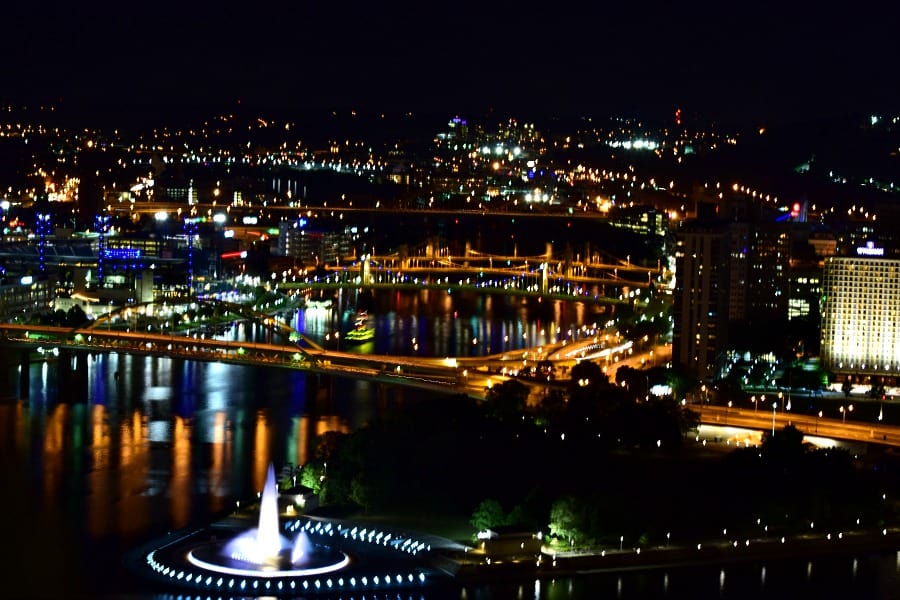 Point State Park Fountain