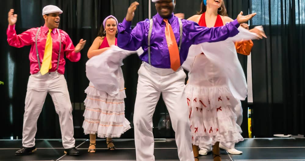 Things to do across the states - New York Times Travel Show Puerto Rican Dancers