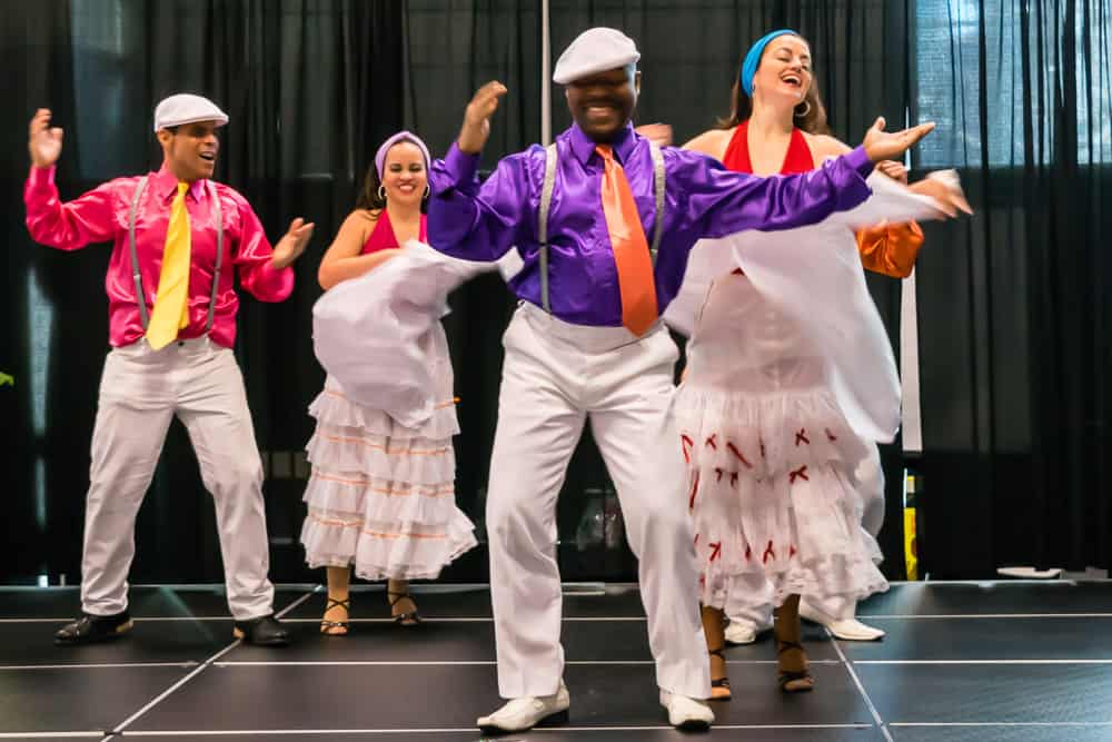 New Yourk Times Travel Show Puerto Rican Dancers