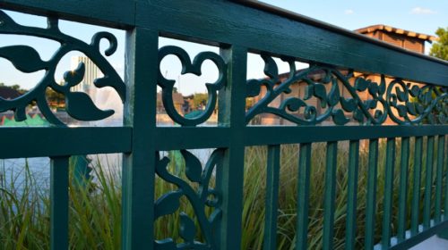 Disney Springs fence