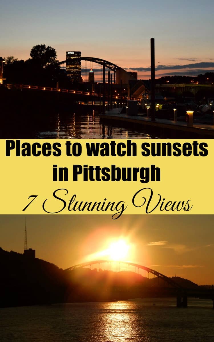Do you love watching sunsets? Here's seven of our favorite spots to watch sunsets in Pittsburgh!