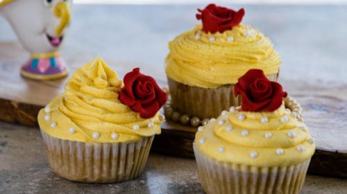 Beauty and the Beast Cupcake recipe