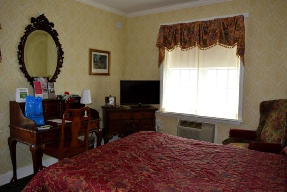 A Penthouse room at The Lafayette Hotel.