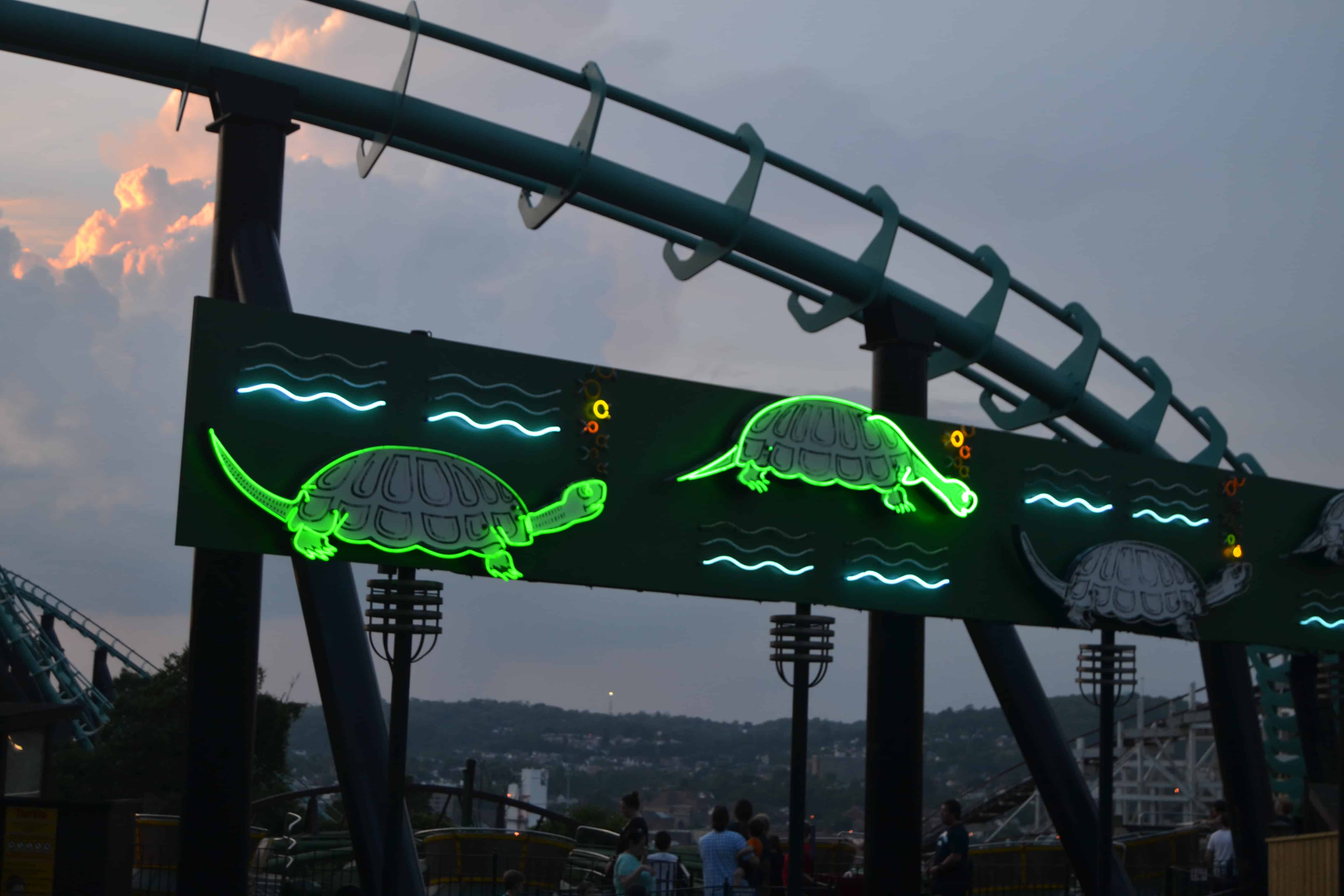 turtle ride Kennywood Park