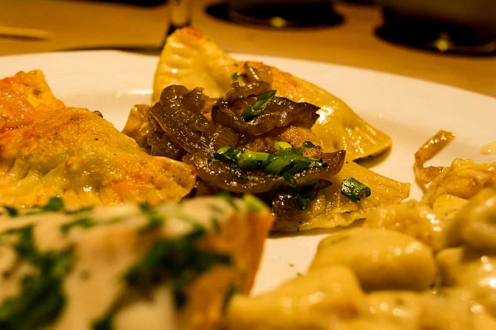 Braddock's Pittsburgh Brasserie Pot roast Pierogie