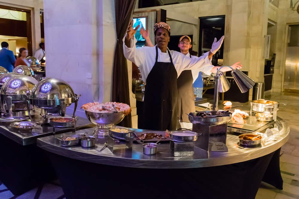 Braddock's Pittsburgh Brasserie Easter buffet