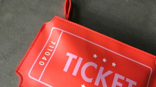 Ipsy April 2017 Glam Bag Contents Ticket bag