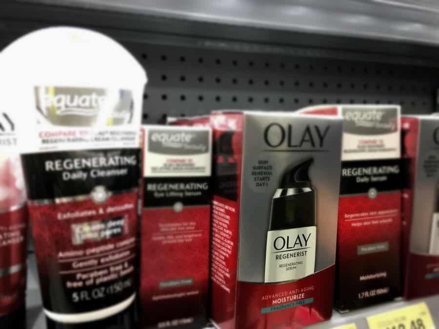 Olay Regenerist at WalMart