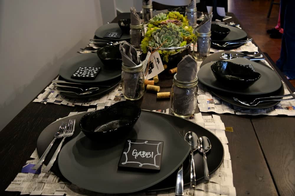 PerLora tablescape ideas Hipster gastropub