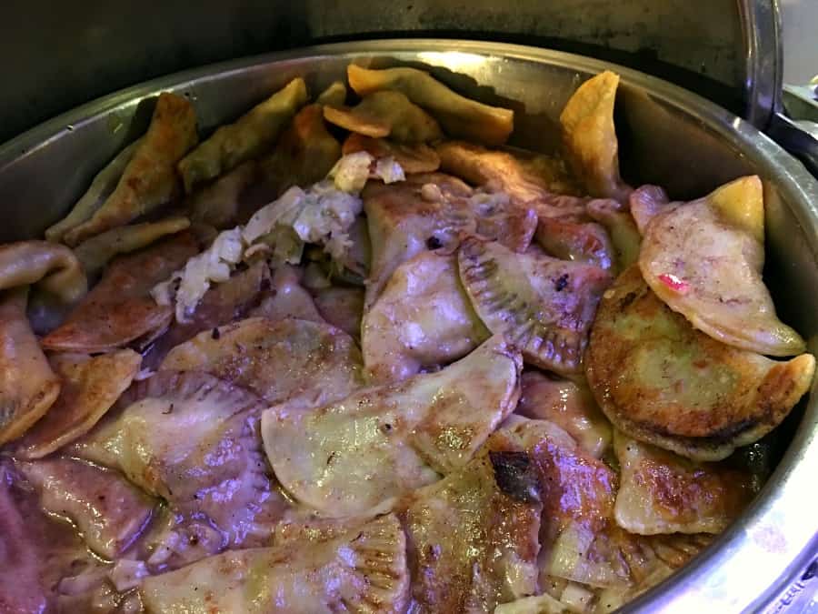 Braddock's American Brasserie Mother's Day Brunch Pot Roast Pierogi