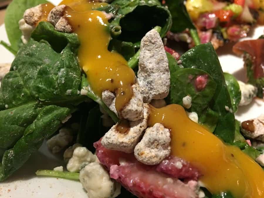 Braddock's American Brasserie Mother's Day Brunch Strawberry Bleu Cheese Salad