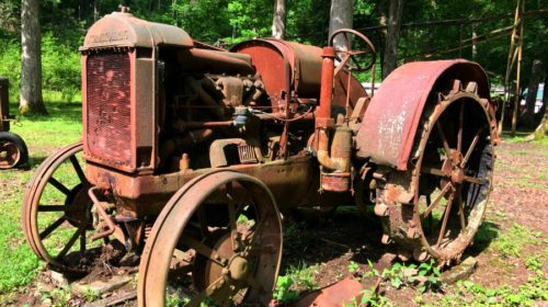 West Virginia Cool Springs Park antique tractor