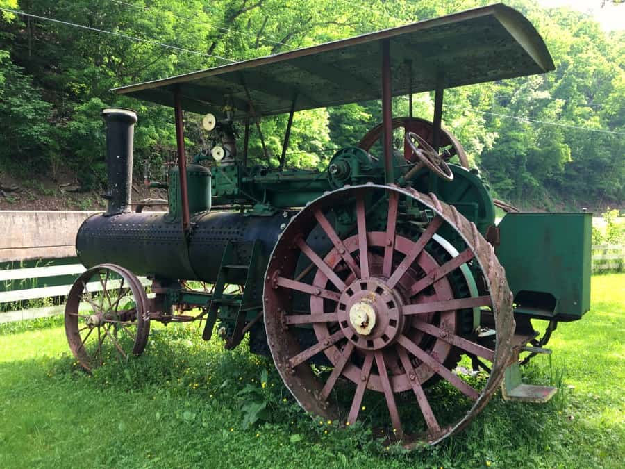 West Virginia Cool Springs Park antique tractor