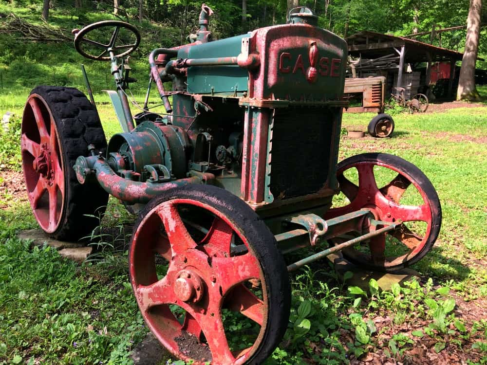 West Virginia Cool Springs Park antique tractor