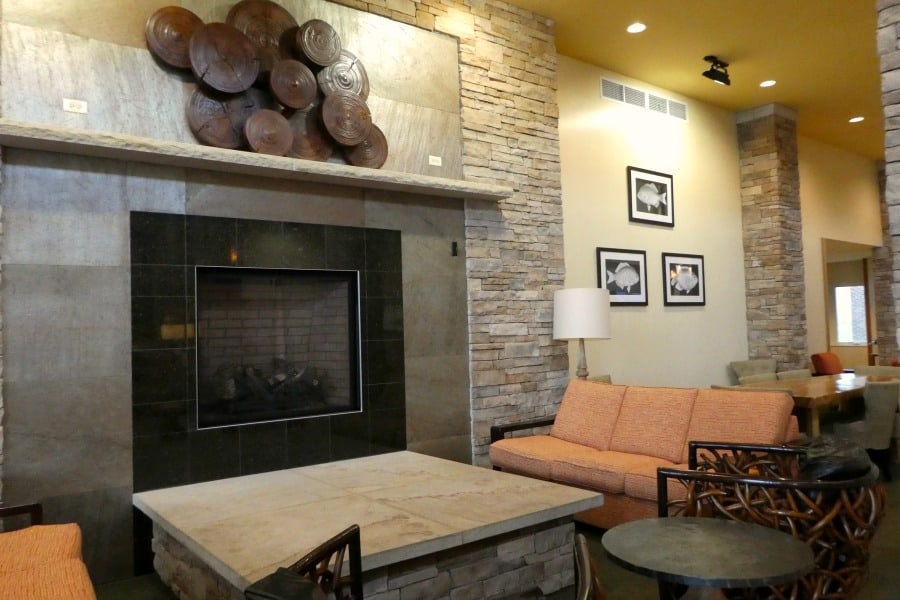 Canaan Valley Resort Lobby Fireplace