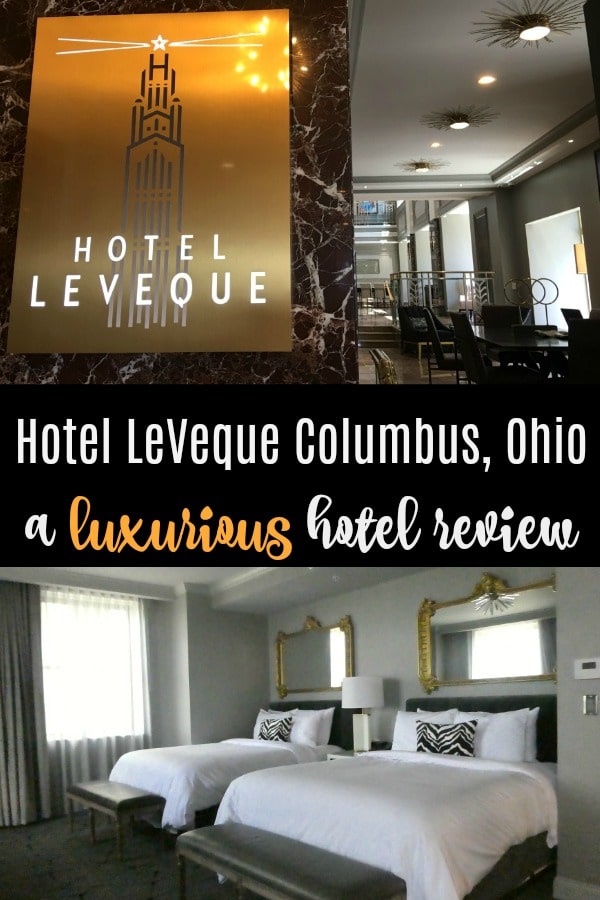 Looking for luxurious and unique lodging in Columbus, Ohio? Hotel LeVeque is not only both, there's a starry night in your room even when the sky's full of clouds. Here's our luxurious review of Hotel LeVeque. 