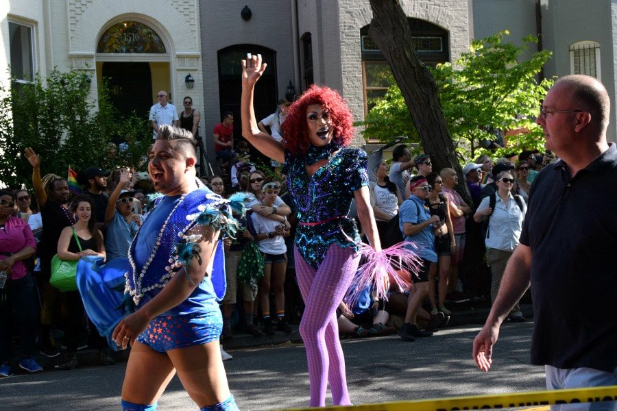 Individuality was the happy theme at 2017 Nation's Capital Pride Fest Parade.