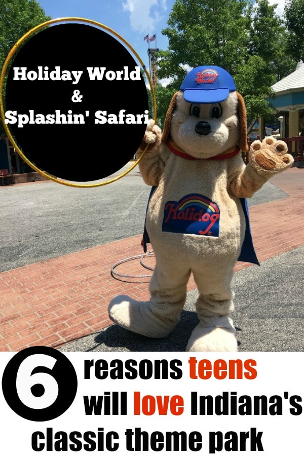 looking for Midwest theme parks that teens will dig? Here's six reasons teens will love Holiday World & Splashin' Safari in Santa Claus, Indiana!