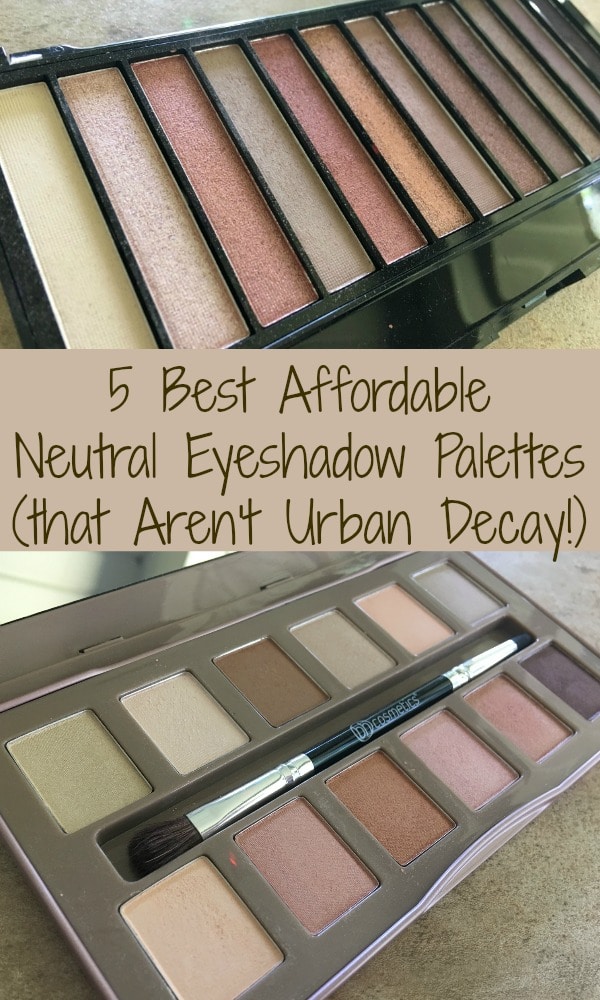 Want a neutral eyeshadow palette that's affordable, super pigmented, AND blends easily? Here's my top 5 Best Neutral Eyeshadow Palettes (that Aren't Urban Decay!)
