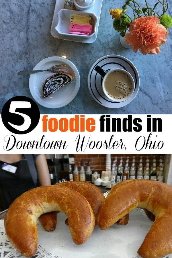 Looking for delicious dining in a small, Midwest town? Look no further than Wooster, Ohio! Here's five foodie finds in Downtown Wooster, Ohio, that will make you want to schedule a visit - pronto!