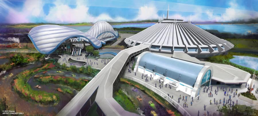 Tron Coaster at Magic Kingdom