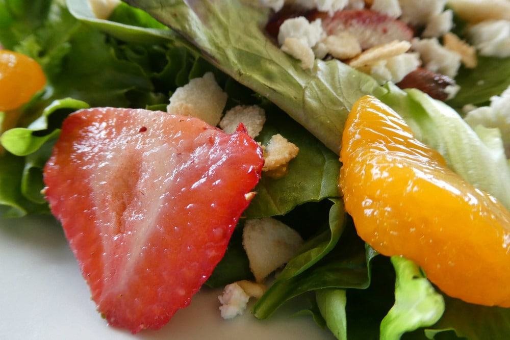 You can go wrong with a seasonal salad form The Granary Restaurant at Pine Tree Barn.
