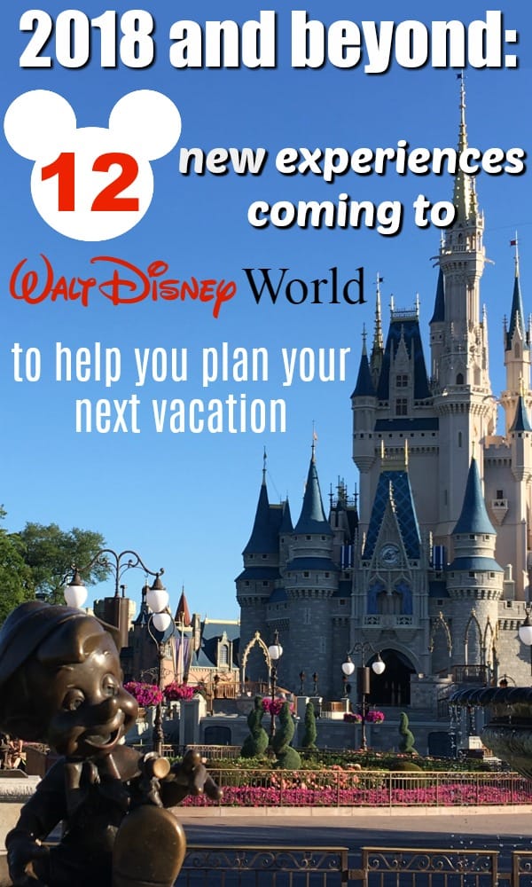 What's coming to Walt Disney World? The better question is what's NOT coming! Here's what's coming to the Disney parks in 2018 and beyond to help you plan your next vacation.