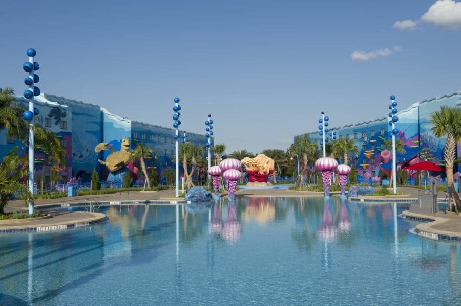 Disney's Art of Animation Big Blue Pool. Photo Credit: WDW News