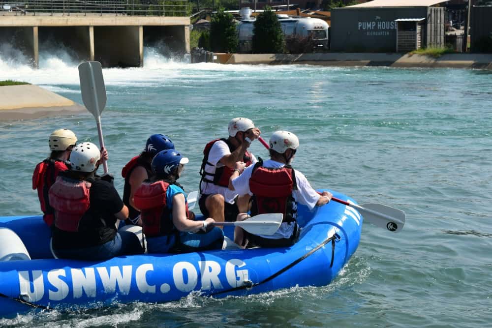 US National Whitewater Center Rafting experience