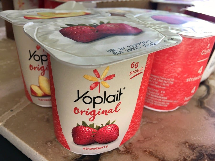 Yoplait multipacks for road trip snacking