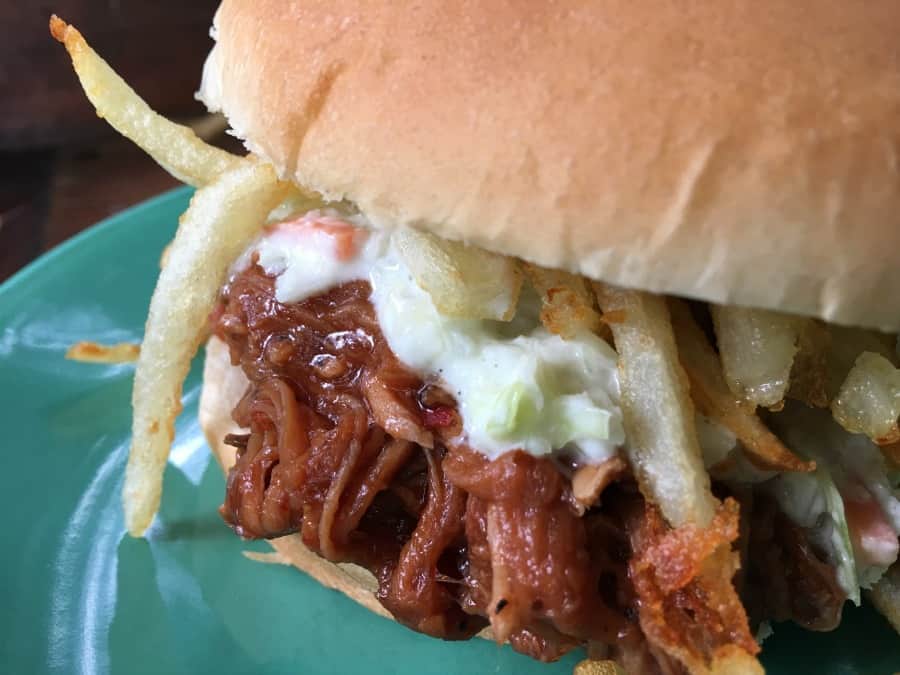 pittsburgh style bbq pulled pork sliders recipe