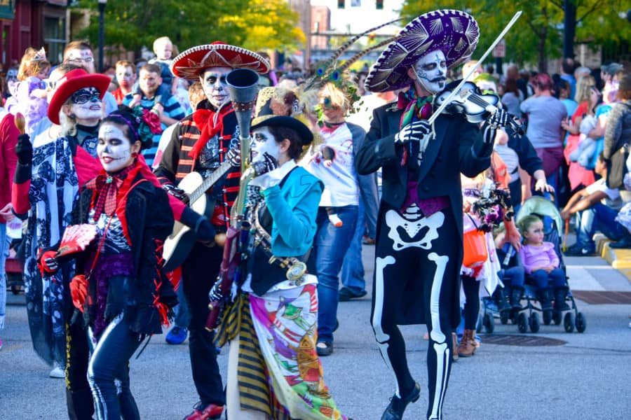 Fright Night in Downtown Fort Wayne, Indiana
