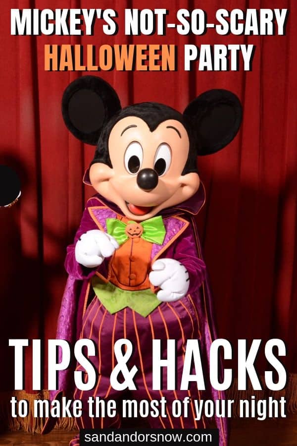 Ready to make the most of your Mickey's Not-So-Scary Halloween Party at Walt Disney World? From when to hit Magic Kingdom to character meet and greets, here's how. #Disney #HalloweenPartyTips #WDW #DisneyWorld HalloweenatDisneyWorld #DisneyTips #FamilyTravel #Orlando #Florida