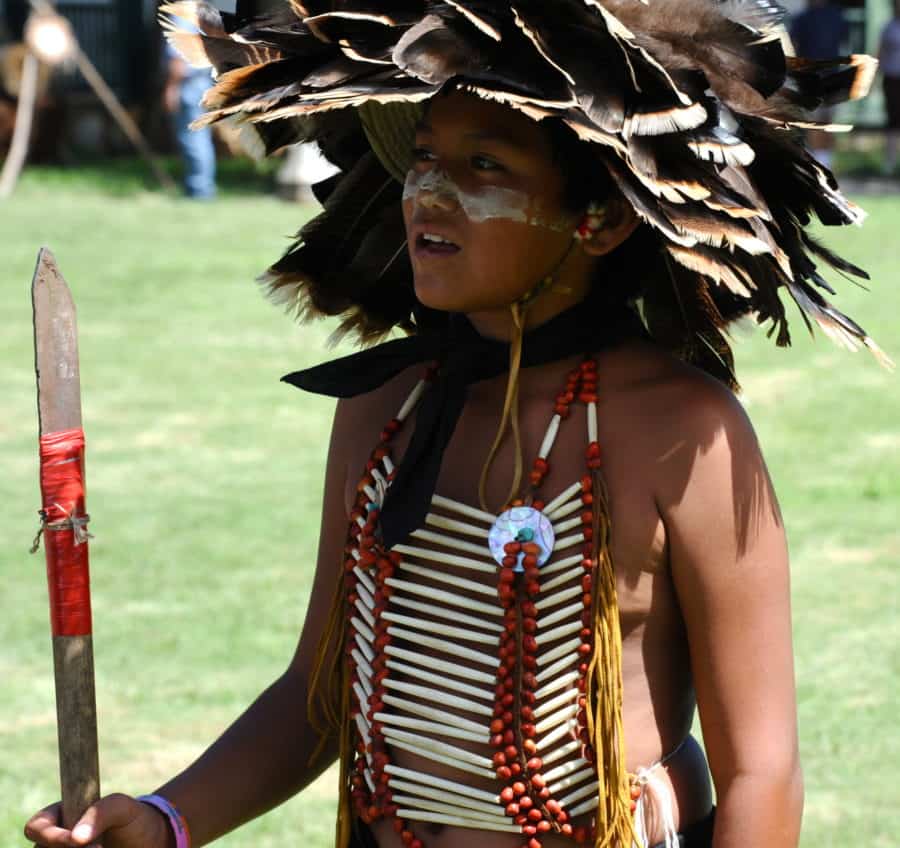 Mescalero Child Dancer in Ruidoso, New Mexico