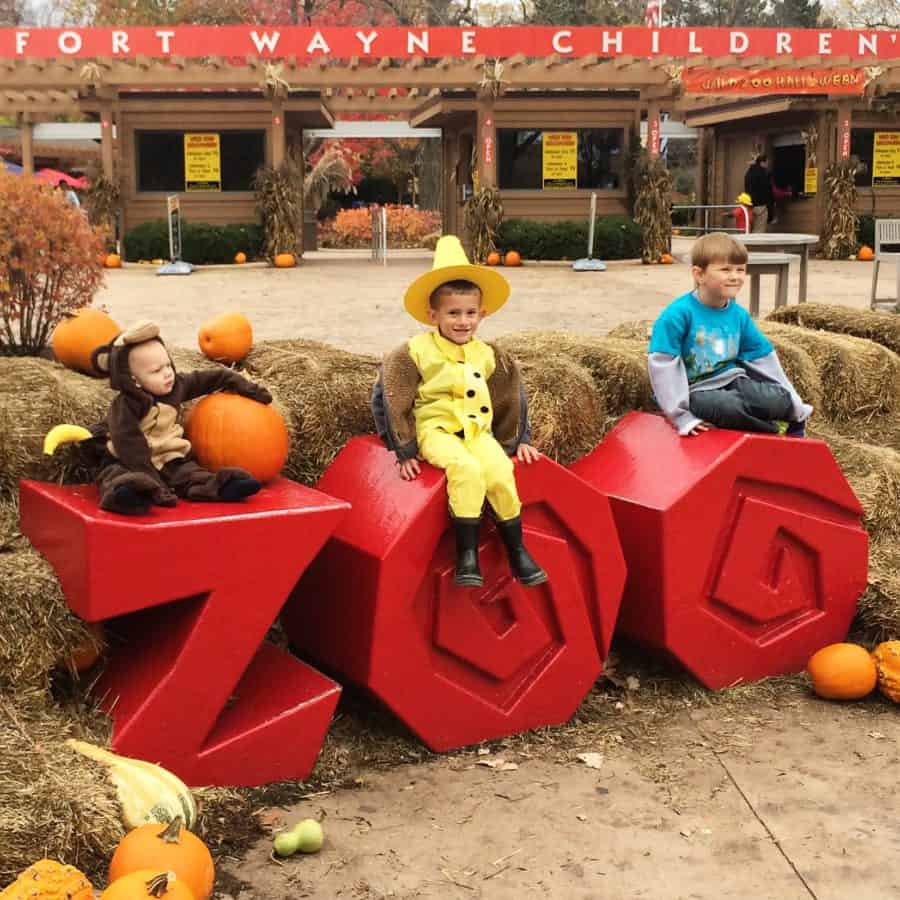 Wild Zoo Halloween in Fort Wayne Children's Zoo