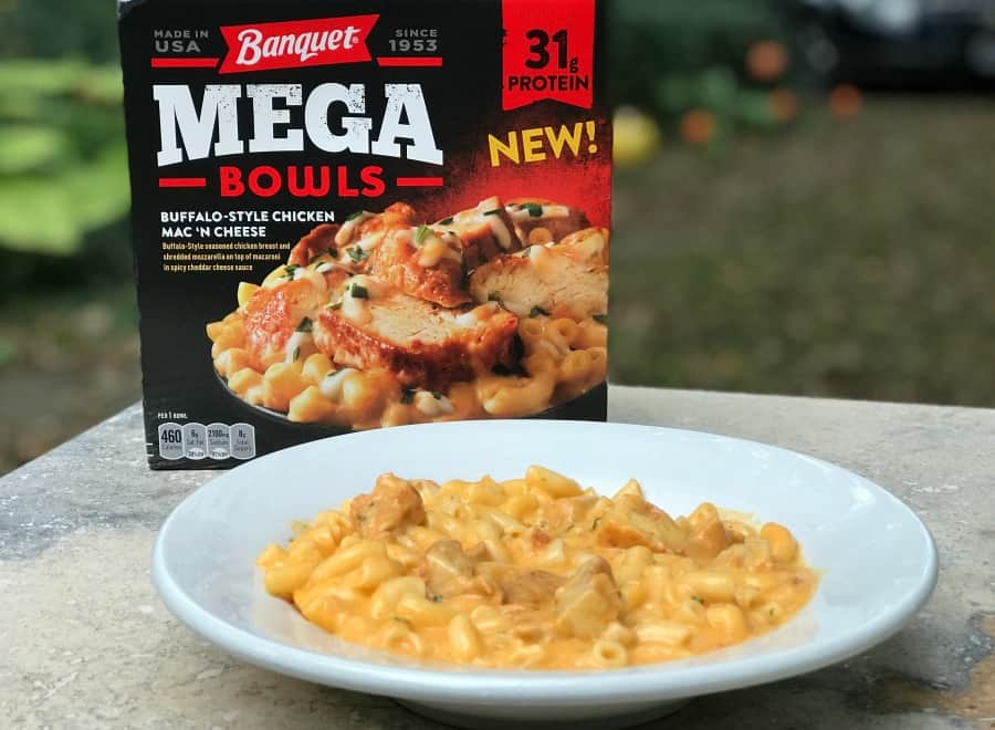 Banquet Mega Bowls Buffalo-style Chicken Mac 'N Cheese