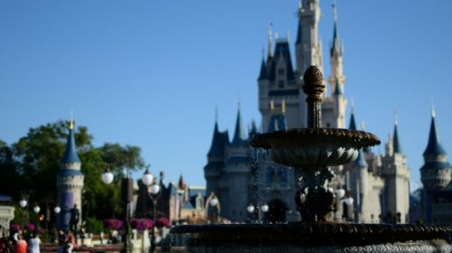 Cinderella Castle Fountain