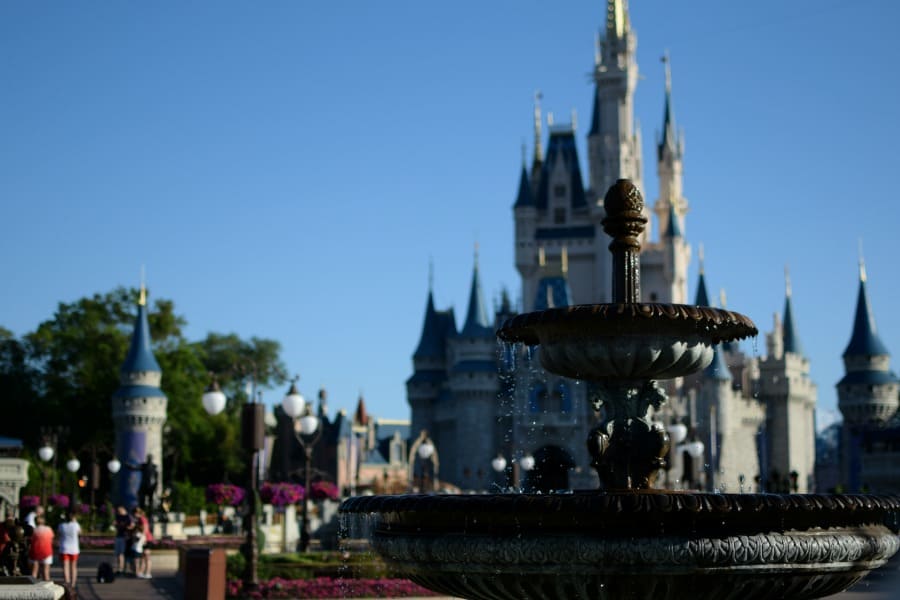Cinderella Castle Fountain
