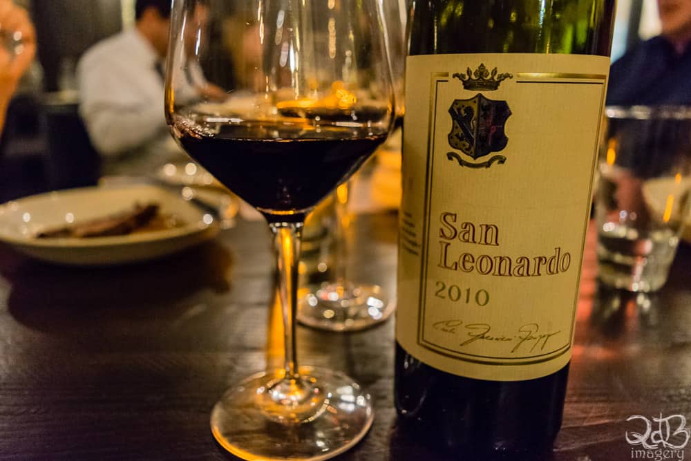 San Leonardo 2010 Trentino at Il Pizzaiolo