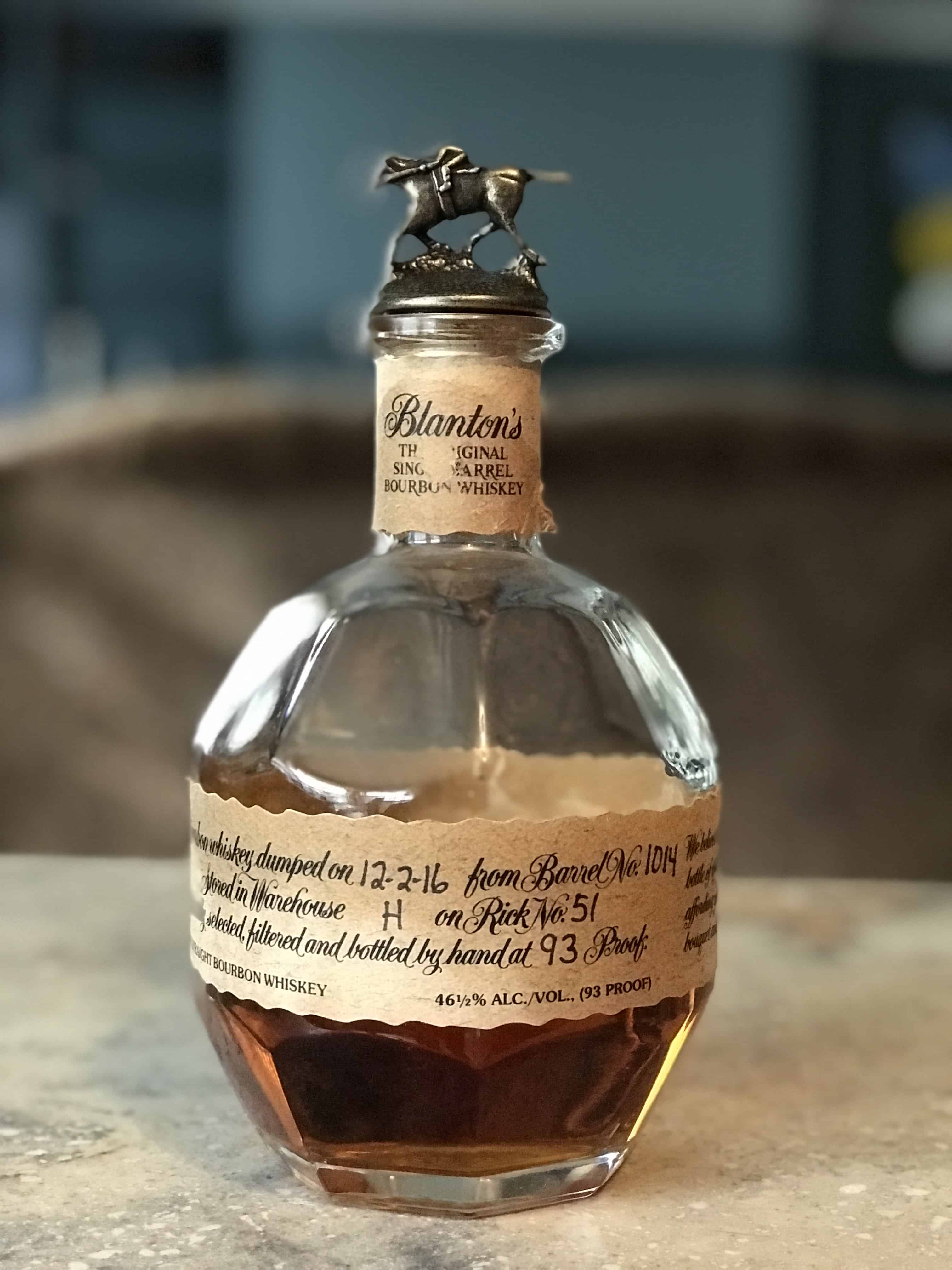 Blanton's Single Barrel Bourbon Whiskey Holiday gift guide 2017 for men