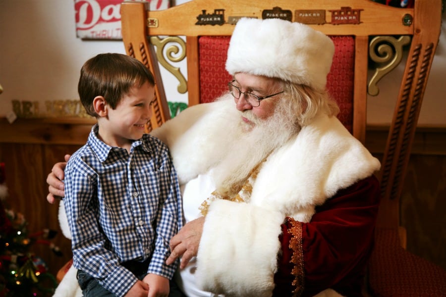 There's plenty of opportunities to visit with Santa Claus in, where else, Santa Claus, IN this holiday season! 