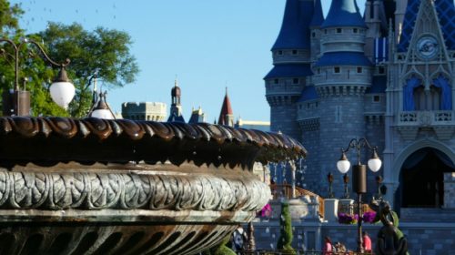 Cinderella Castle Hub Fountain