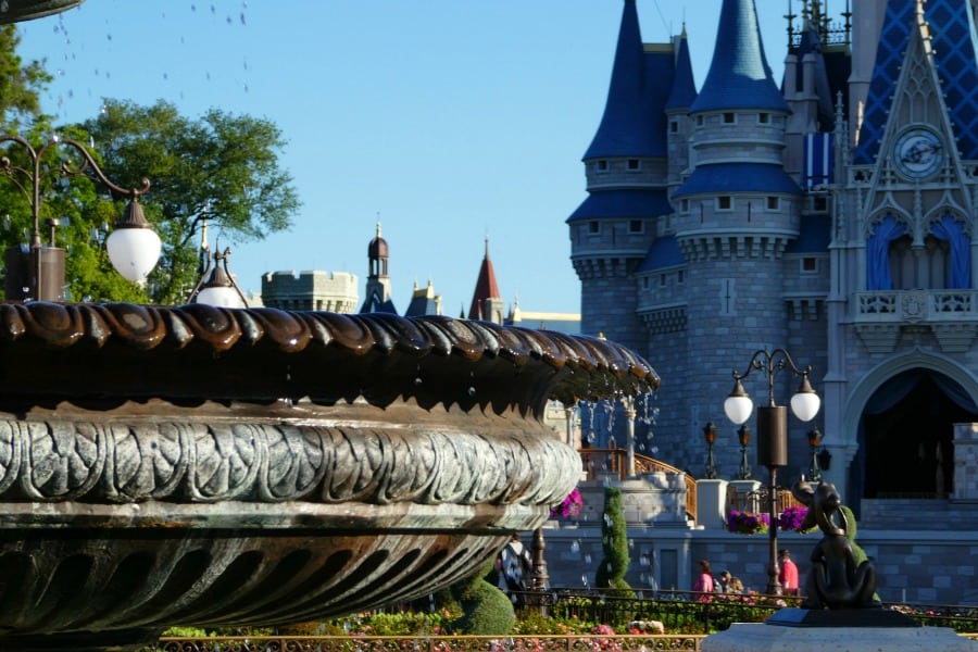 Cinderella Castle Hub Fountain