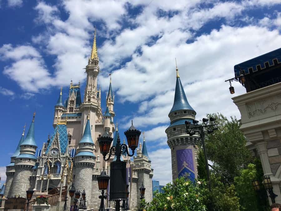 Cinderella Castle at Magic Kingdom is gorgeous any time, any day!