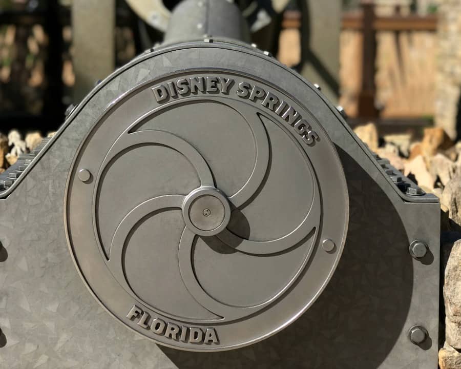 Disney Springs water play feature
